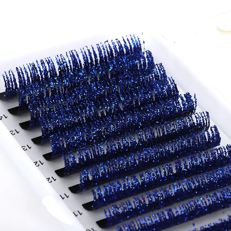 Glitter Blue Lash -laajennuslokero