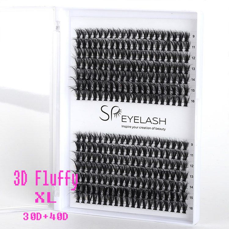 Mink Fluffy Lash -klusterit